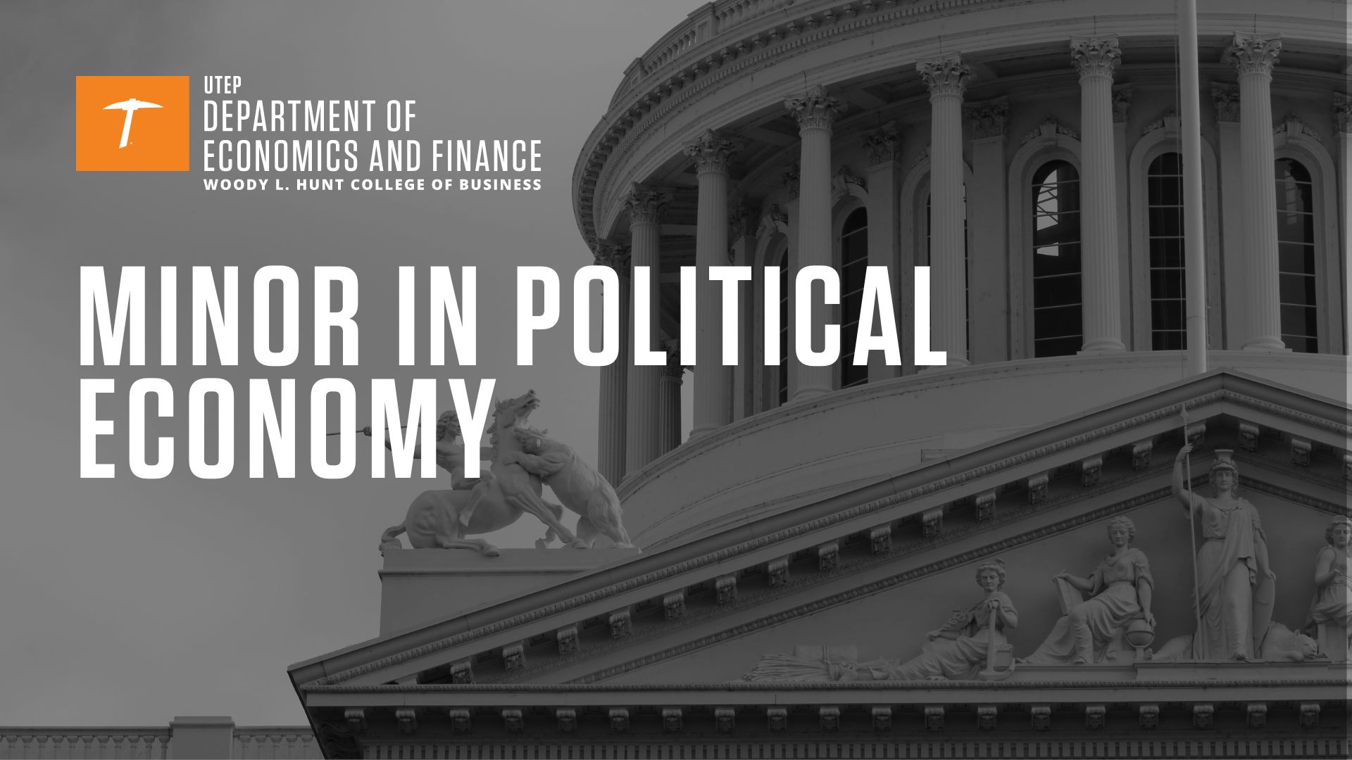 Minor in Political Economy graphic