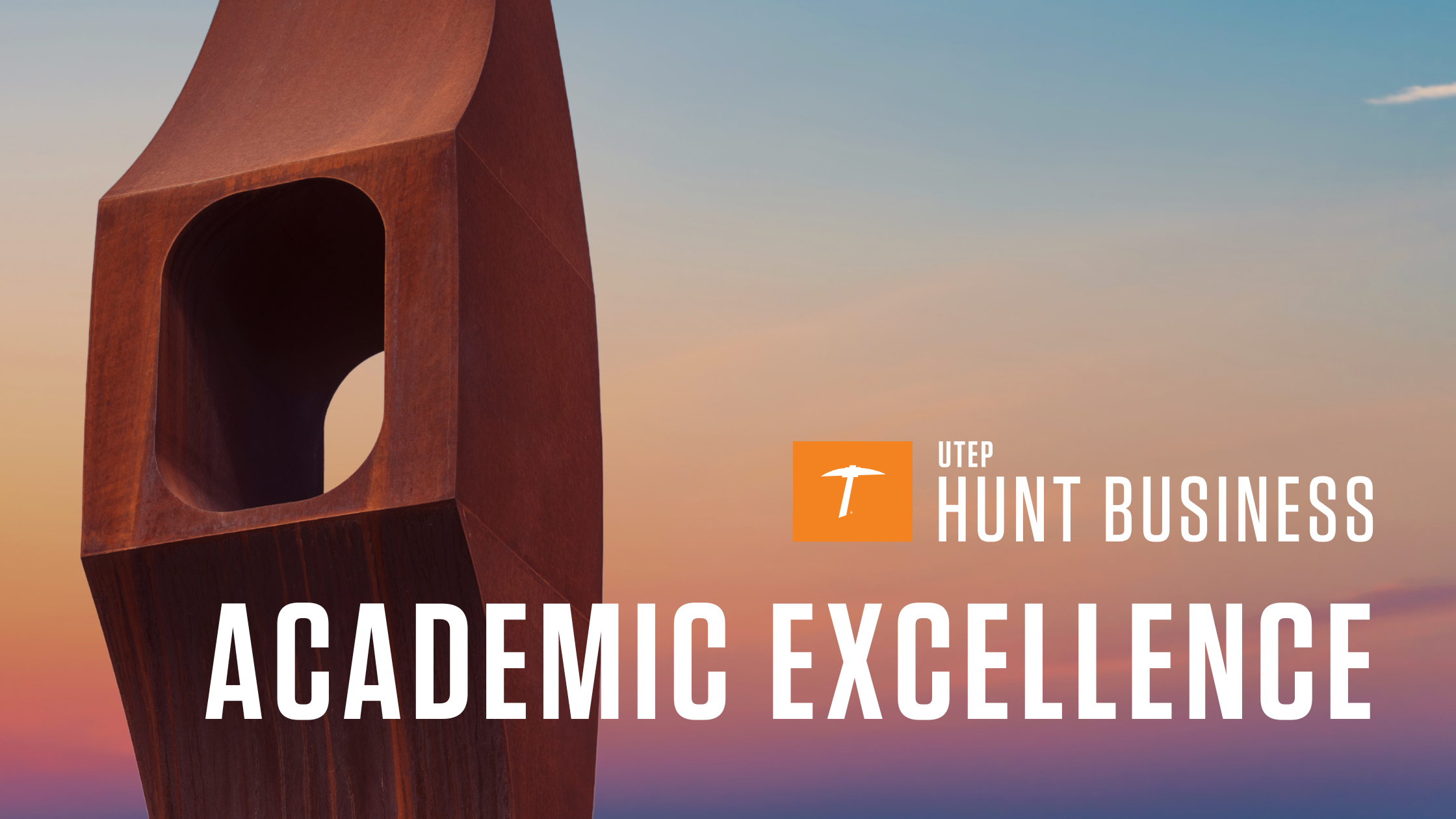 A photo of Mining Minds with the headline 'Academic Excellence' -