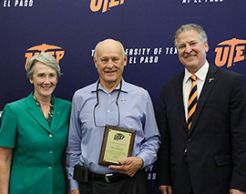 UTEP Alumnus Larry Wollschlager Donates $3 Million to College of Science for Research