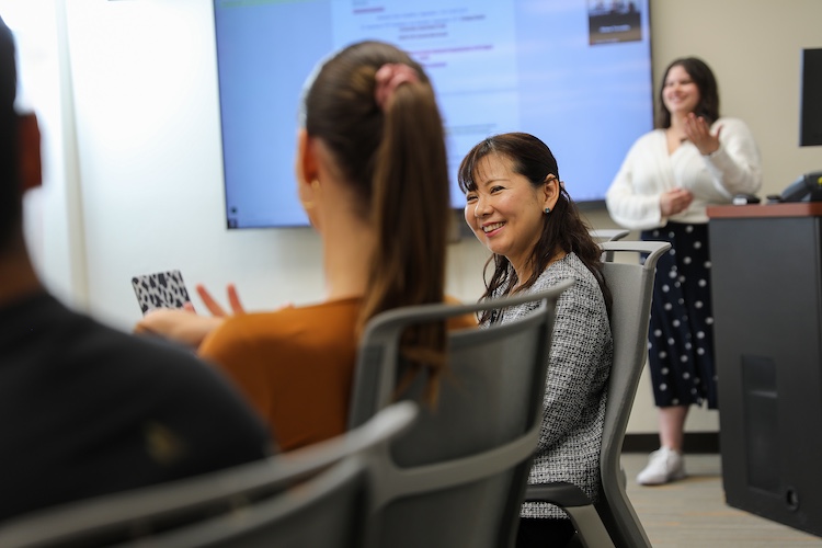 Taeko Hiroi, Ph.D., a professor of political science and faculty advisor for the local chapter of Epsilon Epsilon at The University of Texas at El Paso, has been selected as the president-elect of Pi Sigma Alpha, The National Political Science Honor Society. PSA is the only national political science honor society in the United States. Officially chartered in 1920, PSA now hosts nearly 850 chapters on college campuses in the U.S., Canada, and Mexico. 