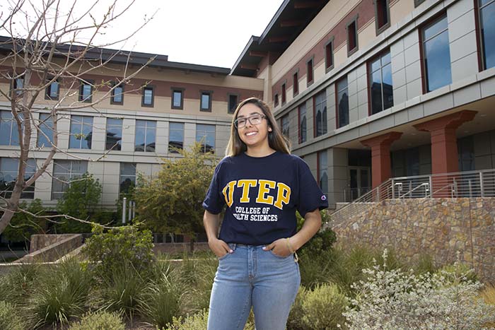 Daniela Quinones, a sophomore at The University of Texas at El Paso, is one of 10 students in the United States selected for the prestigious Frederick Douglass Global Fellowship (FDGF). 