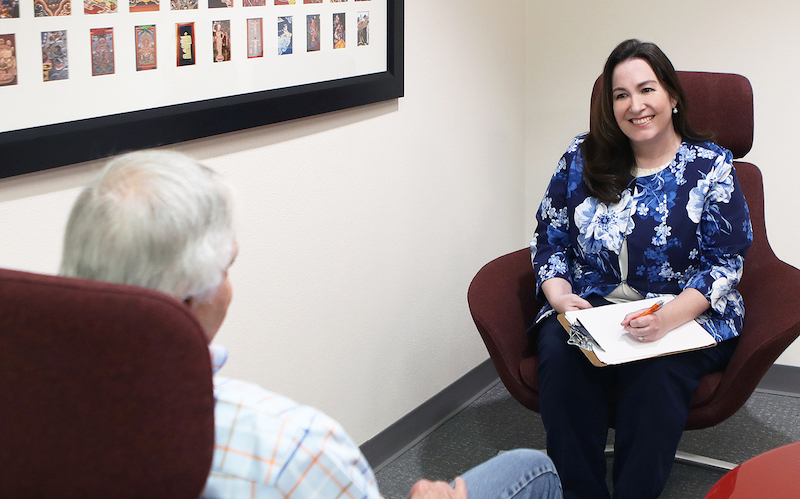 A new nurse practitioner program in psychiatric mental health at The University of Texas at El Paso’s School of Nursing will help to address the sharp increase in mental health problems and psychological distress caused by the COVID-19 pandemic. Photo: Laura Trejo / UTEP Communications 