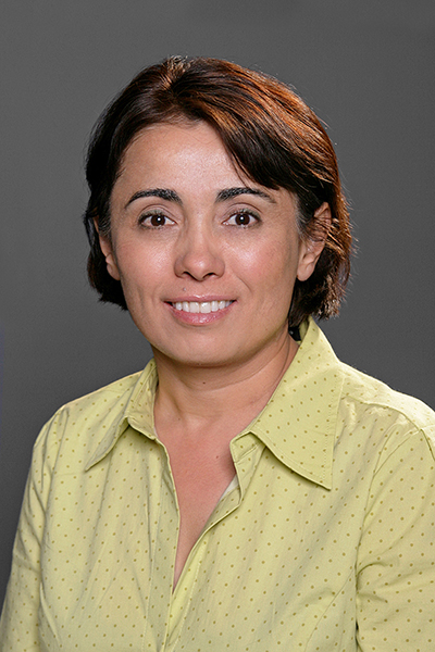 Hamide Dogan Dunlap, Ph.D., associate professor of mathematics, has been awarded a $36,000 grant from ConTex to improve the knowledge and understanding of linear algebra. Photo: UTEP Communications 