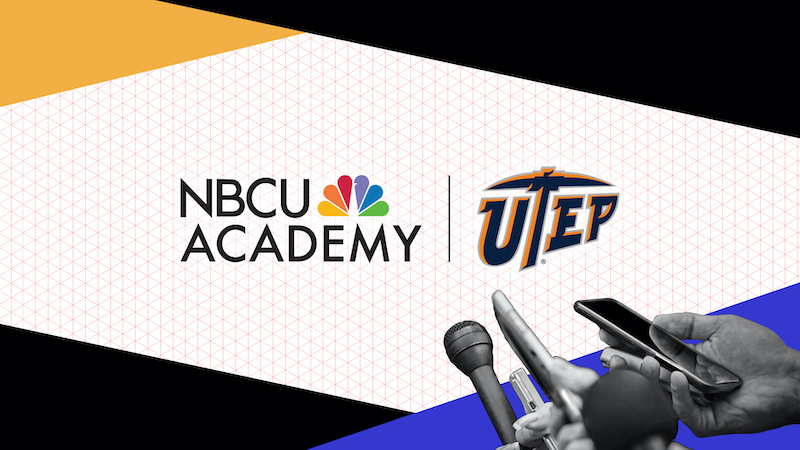 UTEP communication students and faculty members will benefit from a new corporate collaboration with NBCUniversal News Group that will involve internships, training and development programs focused on diversity, equity and inclusion.  