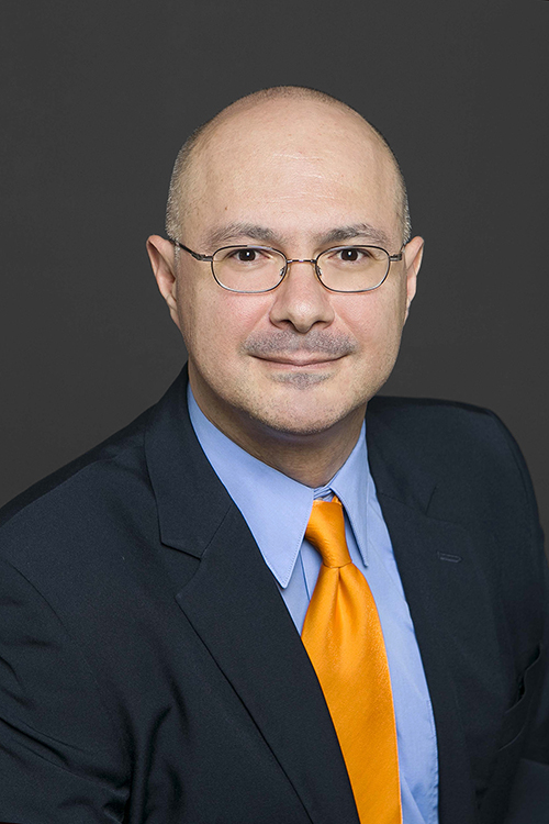 Giulio Francia, Ph.D., associate professor of biological sciences at The University of Texas at El Paso, has been selected to be a Fellow in The University of Texas System Academy of Distinguished Teachers. Photo: UTEP Communications 