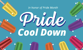 Enjoy Free Swag, Treats at Pride Cool Down