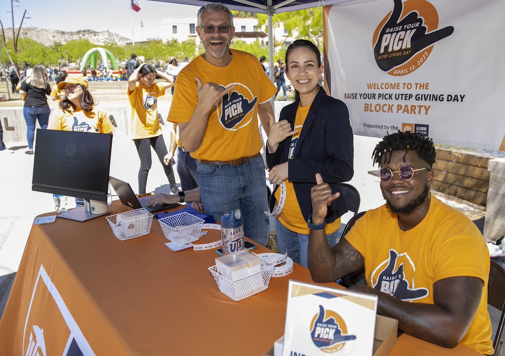 Celebrate UTEP at Raise Your Pick Giving Day Block Party