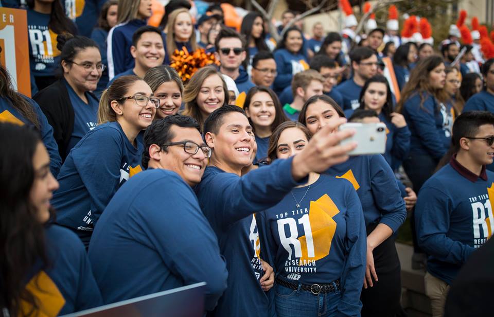 Carnegie R1 Celebration at Centennial Plaza