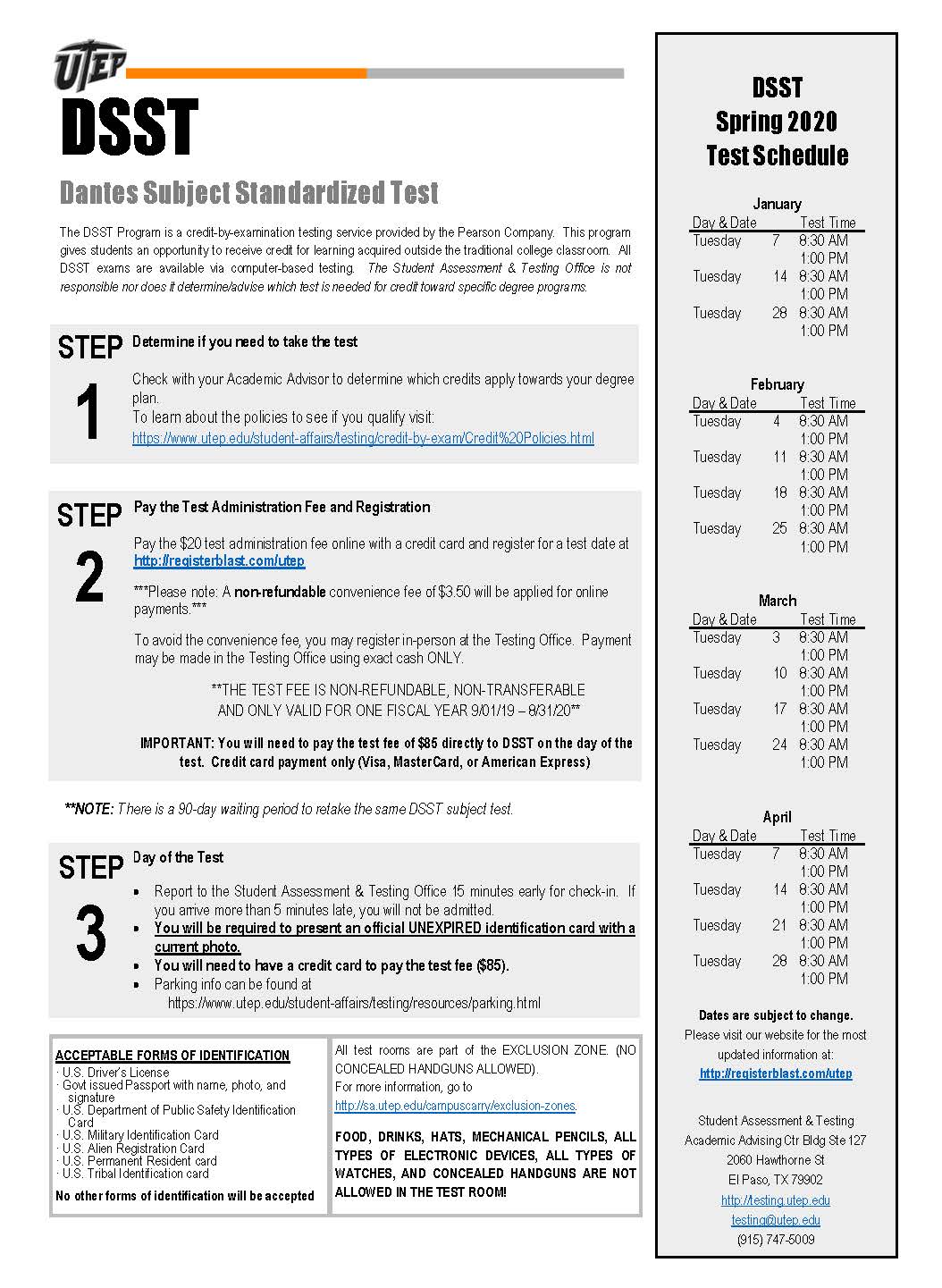 Test Calendar